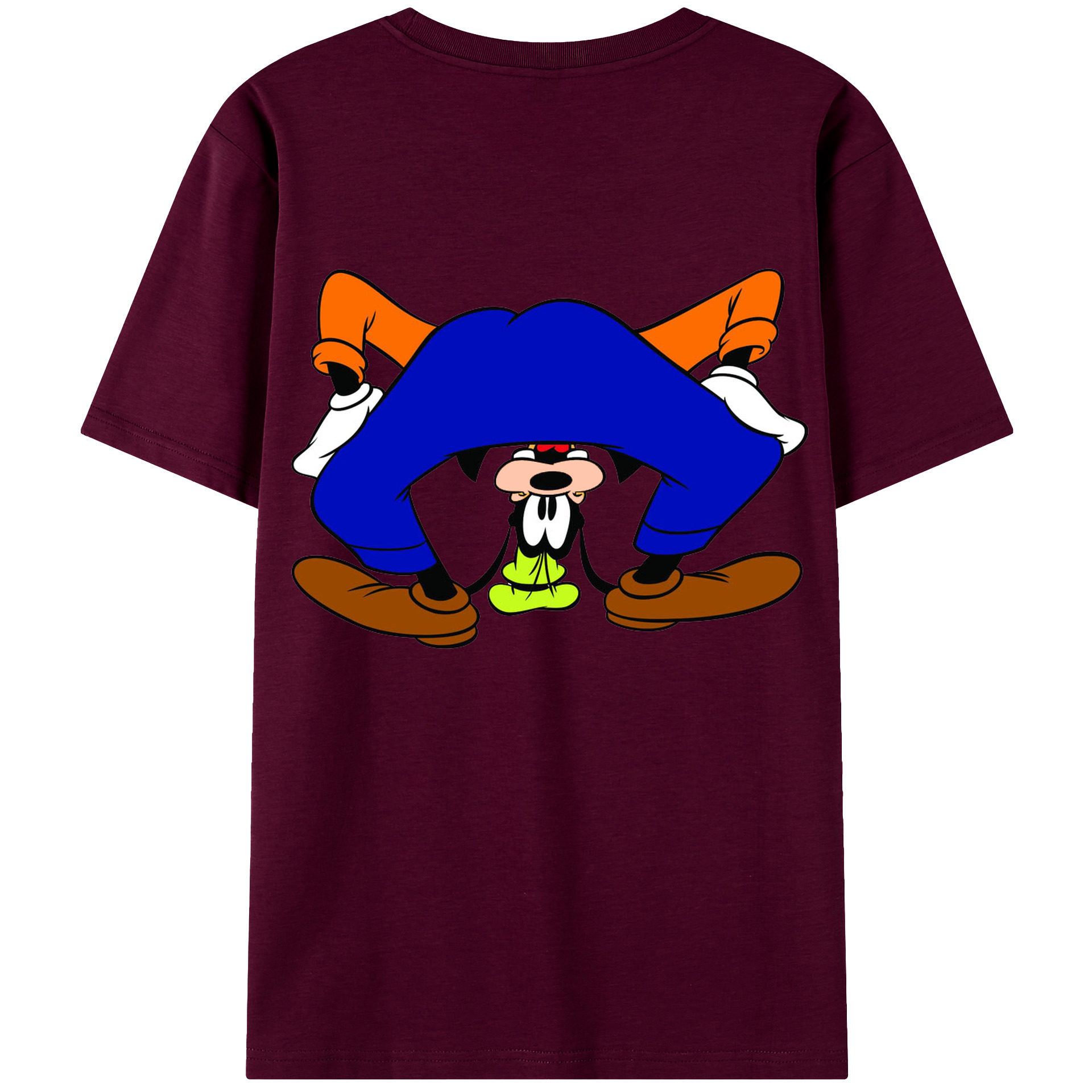 （画像用） ミッキーマウス Mickey Mouse レディース半袖Tシャツ(バックプリント)